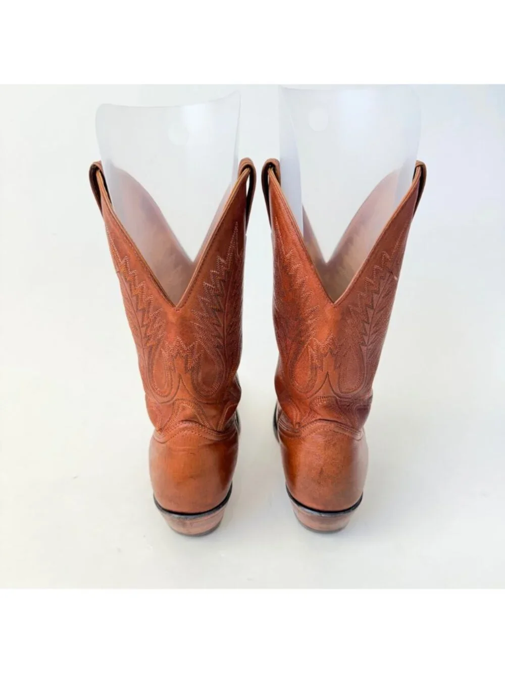 Boulet Western Boots Made in Canada Brown Leather Roper Round Toe Men’s Size 10